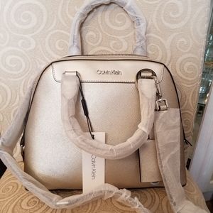 Calvin Klein Clara Satchel